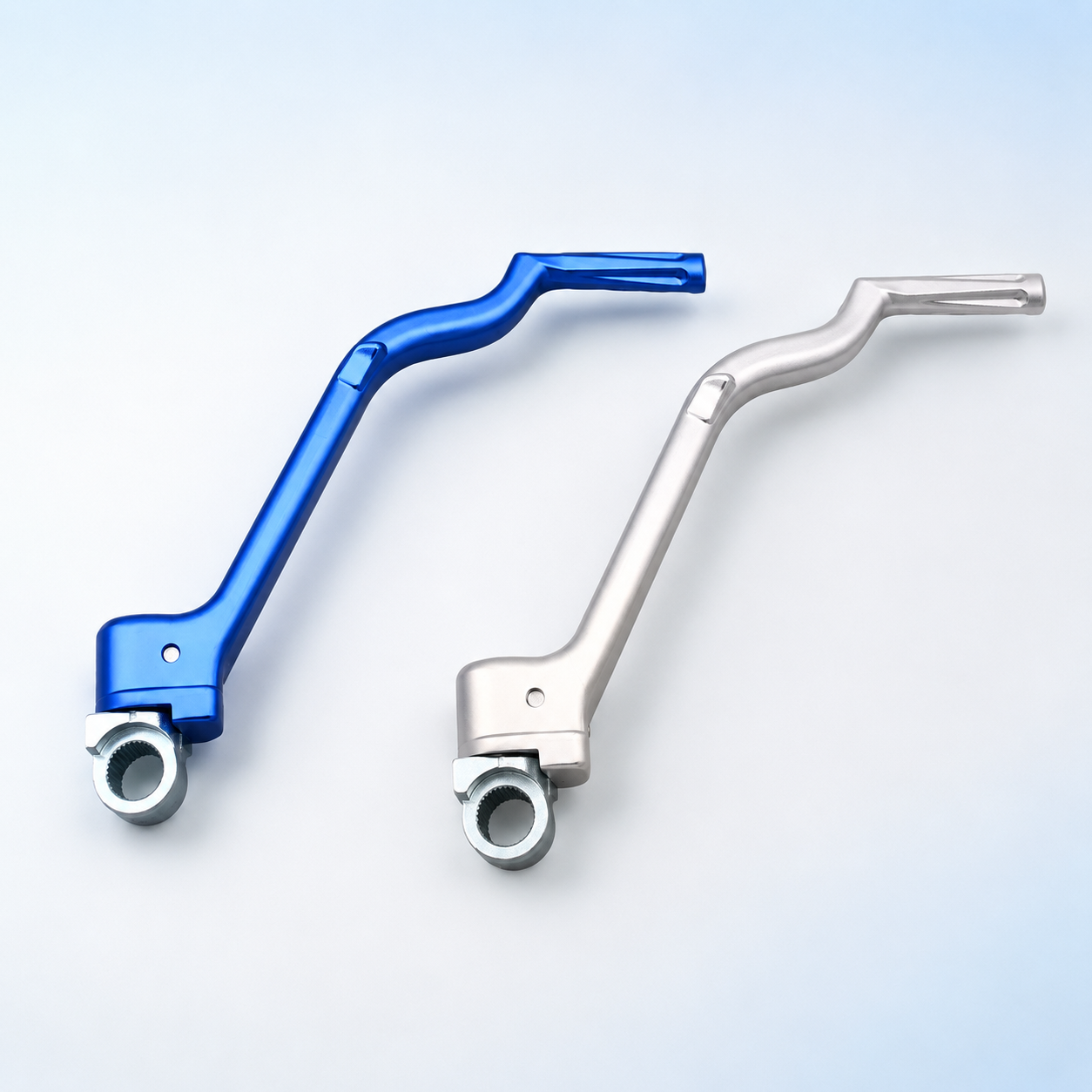 Kickstarter-Upgrade in Blau und Silber